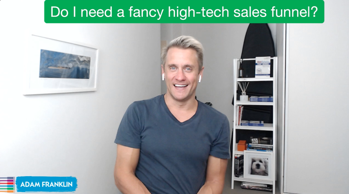 Fancy high tech sales fun