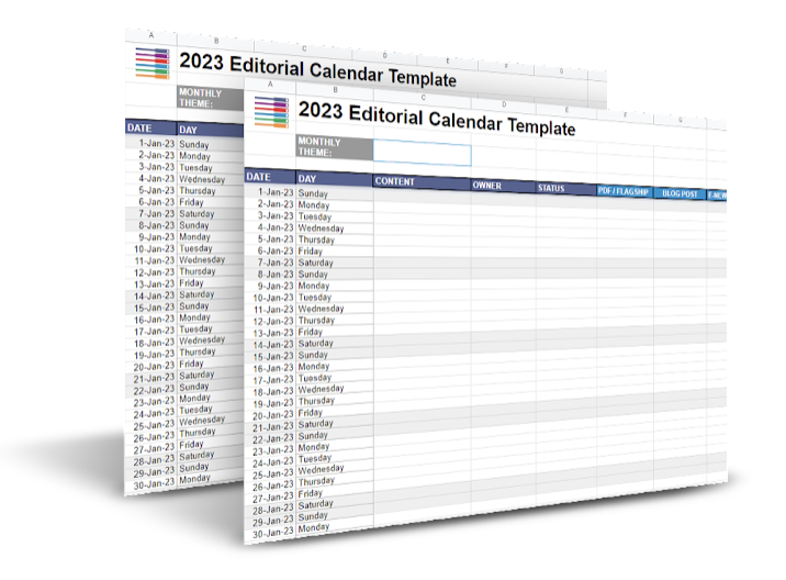 Editorial Calendar